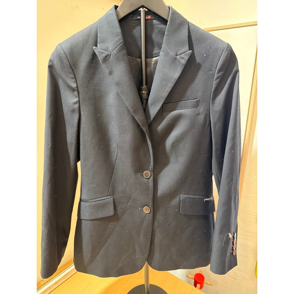 Swissport Professional Blazer Navy Blue Uniform Jacket Size US 2R UK 6R